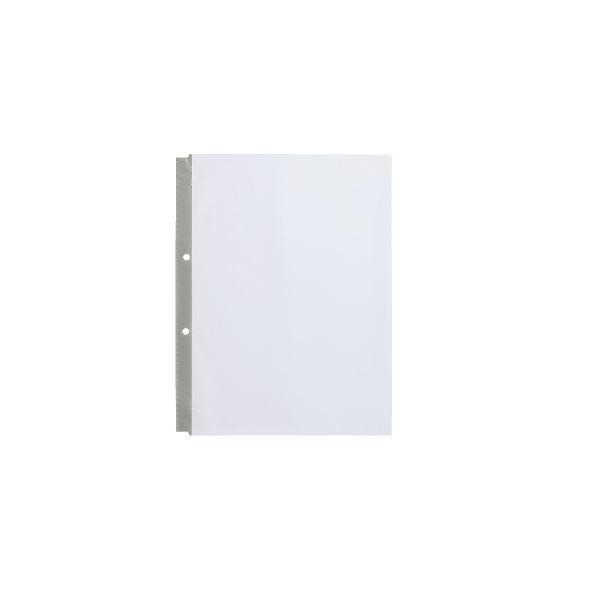 (まとめ）LIHITLAB クリヤーポケット N-2208 A4S 2穴 50枚〔×5セット〕