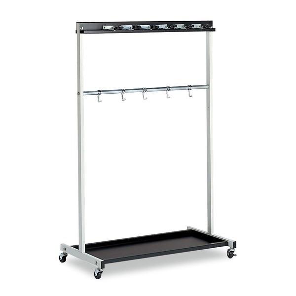 モップハンガー 清掃用品収納 RC型 12本掛け 幅93×奥行50.5×高さ137.5cm 掃除用品...