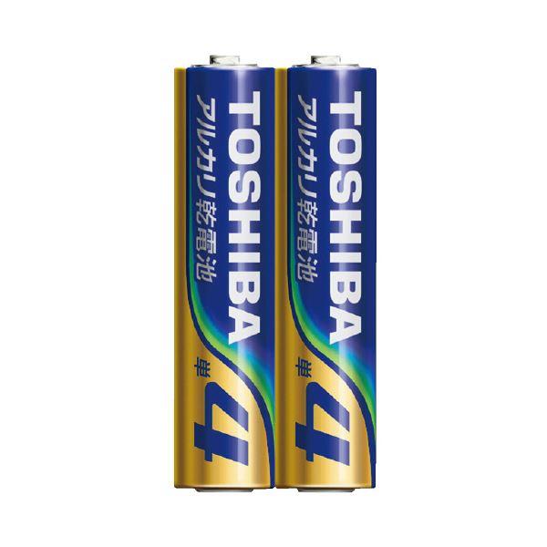 （まとめ）東芝アルカリ乾電池 単4形 2本×50パック〔×2セット〕