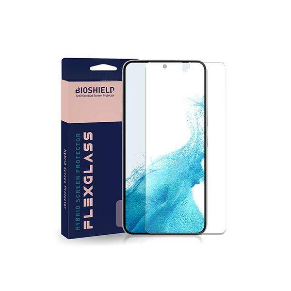 BIOSHIELD Galaxy S22 9H ガラスコーティング FLEX GLASS Super...