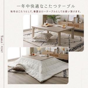 こたつ テーブル 単品 〔 正方形 約60×6...の詳細画像2