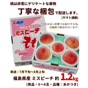 【SALE/10%引き】桃 フルーツ 福島県産...の詳細画像3