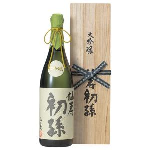 日本酒 初孫 大吟醸 仙寿 1800ml クール便 取り寄せ ギフト、 山形のお酒 山形 地酒 お酒