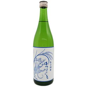 山形ちば吉 はつしごと 辛口純米 720ml  ねずみラベル 日本酒 山形 自然栽培 さわのはな