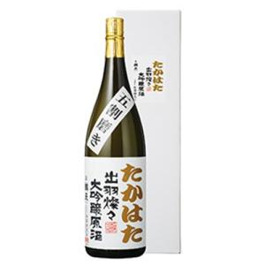 日本酒 辯天 大吟醸原酒 出羽燦々 たかはた 720ml 化粧箱付 弁天 後藤酒造 山形県｜yamagatamaru