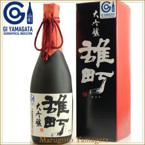 日本酒 霞城寿 大吟醸 雄町 720ml 化粧箱付 山形の地酒 お酒｜yamagatamaru