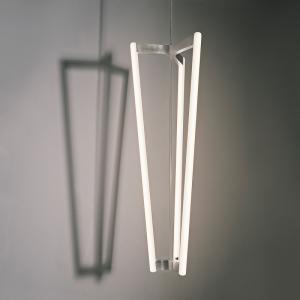 MICHAEL ANASTASSIADES(マイケル・アナスタシアデス)シャンデリア TUBE CHANDELIER(チューブ シャンデリア) ニッケル（要電気工事・電源別置（別売）・受注品）