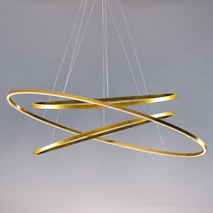 NEMO（ネモ）ペンダント照明 ELLISSE PENDANT TRIPLE エリッセ トリプル ゴールドサテン（要電気工事・受注品）
