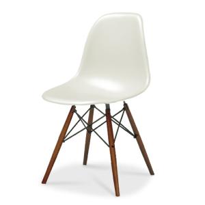 Herman Miller（ハーマンミラー）サイドチェア Eames Shell Chair / Side Chair（DSW）ダウェルベース / ウォールナット / ホワイト｜yamagiwa