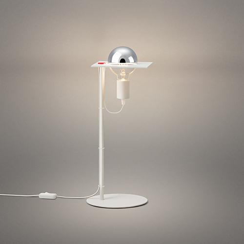 （即納）YAMAGIWA（ヤマギワ）フロア照明 MIRROR BALL LAMP Φ200mm ホワ...