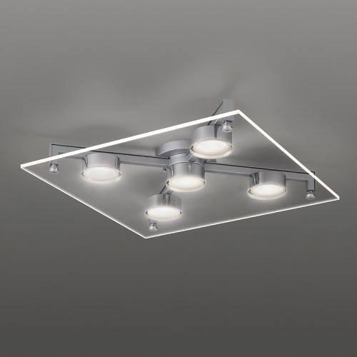 （即納）YAMAGIWA（ヤマギワ） シーリング照明 P-FLAT 500mm クリア（専用ランプ（...