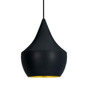 TOM DIXON(トム・ディクソン)ペンダント照明 BEAT FAT PENDANT  ビート  ブラック(ランプ別売・専用ランプ)｜yamagiwa