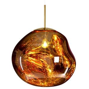 TOM DIXON(トム・ディクソン)ペンダント照明 MELT PENDANT 50  メルト  ゴールド(ランプ別売・専用ランプ)｜yamagiwa