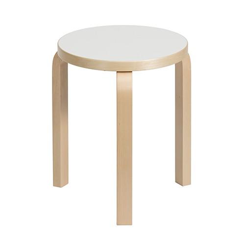 artek（アルテック）スツール 60 バーチ×ホワイトラミネート（要組立）