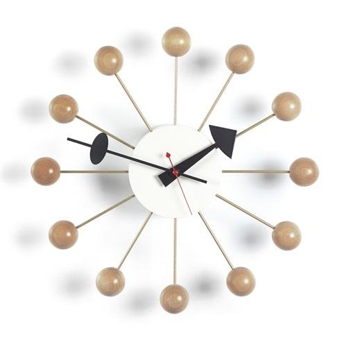 Vitra(ヴィトラ)掛時計 Ball Clock(ボール クロック)ビーチ