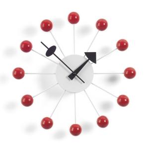 Vitra(ヴィトラ)掛時計 Ball Clock(ボール クロック)レッド｜yamagiwa