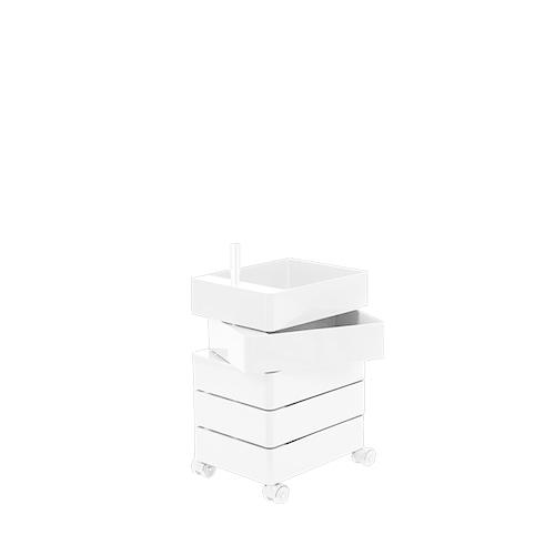 Magis(マジス)収納家具360°CONTAINER 5 drawers ホワイト / ホワイトキ...