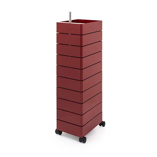 Magis(マジス)収納家具360°CONTAINER 10 drawers ボルドー / ブラック...