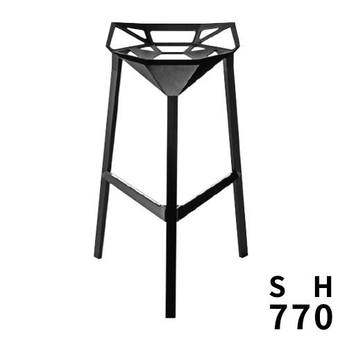 Magis(マジス)ハイスツール Stool_One SH770mm ブラック