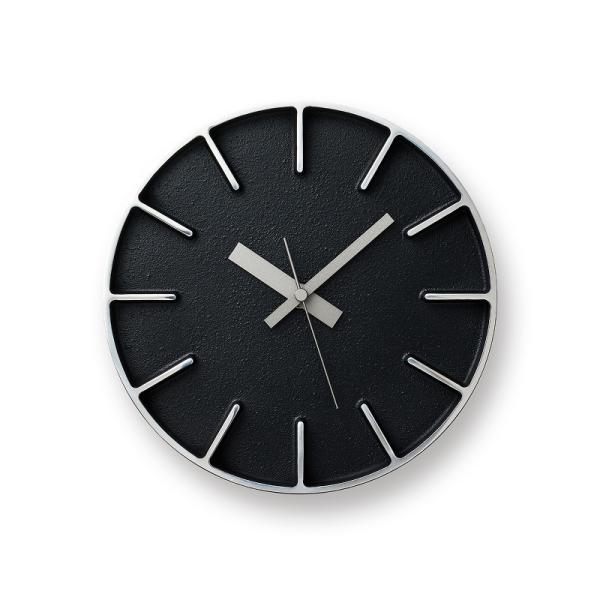 Lemnos（レムノス）掛時計 Edge Clock Φ290mm（エッジ）ブラック