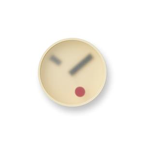 Lemnos（レムノス） 掛け時計 壁掛け時計 kehai ケハイ KM22-01 WH YE