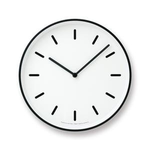 Lemnos(レムノス)掛時計 MONO Clock B(モノ クロック ビー) ホワイト｜yamagiwa