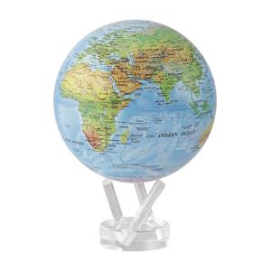 （予約注文）MOVA 地球儀 MOVA Globe（ムーバ・グローブ）Φ15cm ブルーレリーフ｜yamagiwa