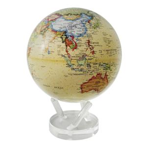 MOVA Globe 日本輸入元 MOVA 地球儀 ムーバグローブ ブルー15cm