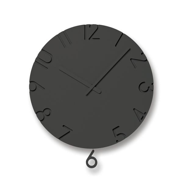 Lemnos（レムノス）掛時計 CARVED SWING COLORED（カーヴド スウィング カラ...