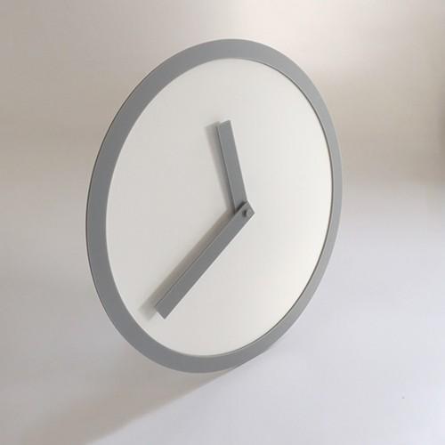 AIR FRAME(エアフレーム)「PICTO CLOCK」グレー×ホワイト[996PC136GYW...