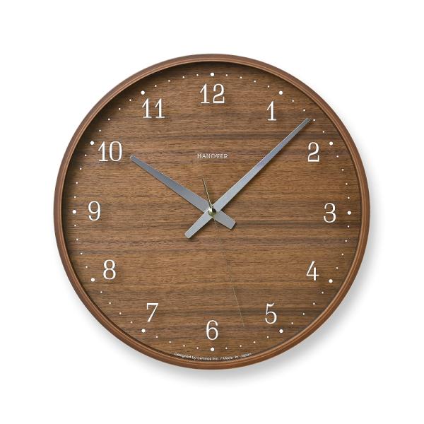 Lemnos（レムノス）掛時計 Brownie Φ305mm（ブラウニー）ブラウン