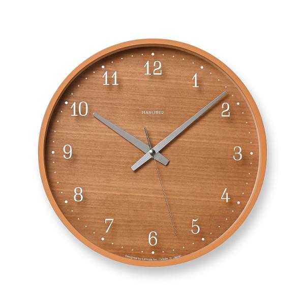 Lemnos（レムノス）掛時計 Brownie Φ305mm（ブラウニー）ミドルブラウン