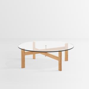 MOEBE（ムーベ） センターテーブル Round Coffee Table φ880mm オーク｜yamagiwa
