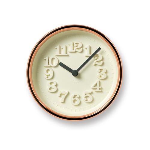 Lemnos(レムノス)掛置兼用時計 小さな時計 銅