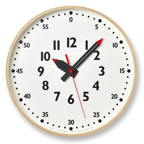 Lemnos(レムノス)掛時計 fun pun clock(フンプンクロック)Φ354mm