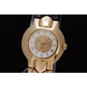 【Dior】クリスチャンディオール バギラ 46.154.3 金メッキ クオーツ アナログ表示 レディース 黒文字盤 腕時計 11410680.jpg