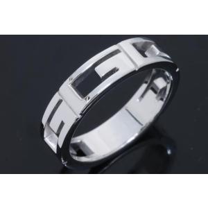 GUCCI（グッチ） アイコン リング 5Pダイヤモンド GGモチーフ K18PG