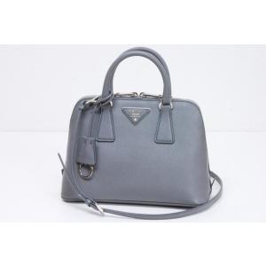 【あんしん鑑定付き/PRADA パニエ サフィアーノ】 PRADA (プラダ) パニエ サフィアーノレザー ミニバッグ PRL1BA2172ERX