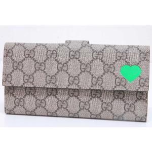 GUCCI（グッチ） インターロッキングG 三つ折り長財布 ラウンド