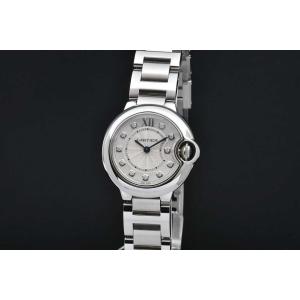 Cartier（カルティエ） CARTIER WE902074 バロンブルー 33mm 11Pダイヤ