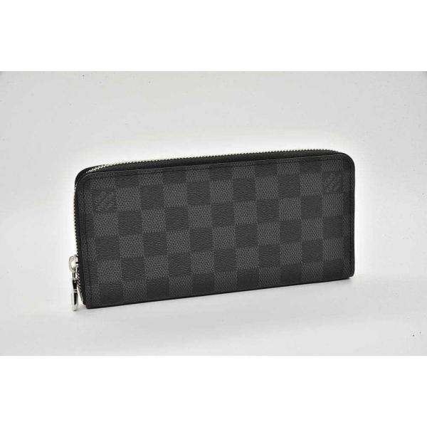 ヴィトン ダミエ グラフィット ジッピーウォレット ホリゾンタル ラウンドファスナー長財布 N000...