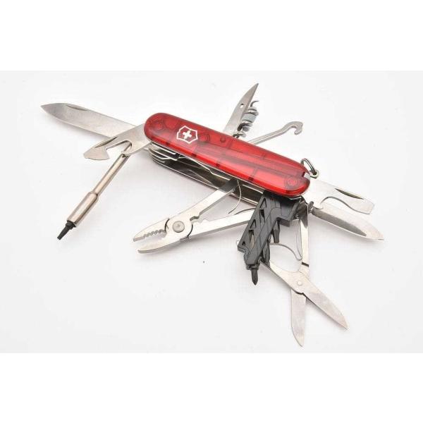 ヴィクトリノックス VICTORINOX サイバーツールM アーミーナイフ マルチツール 十徳ナイフ...