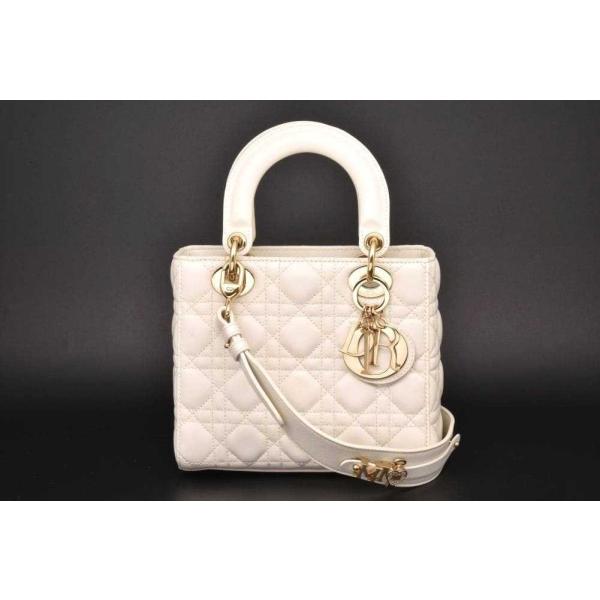 ディオール レディディオール Lady Dior My ABCDior バッグ スモール ハンドバッ...