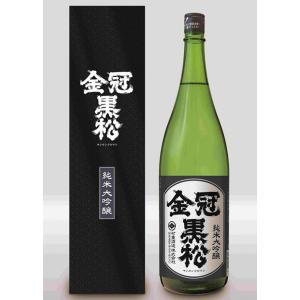 【山口県】【岩国市御庄】【村重酒造】 金冠黒松　　純米大吟醸1800ｍｌ