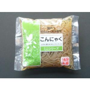 【山口県】【周南市土井】【徳本商店】【ミニシリーズ】糸こんにゃく黒(10000795)