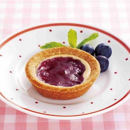【学校給食】【日東ベスト】【冷凍食品】お米ｄｅブルーベリータルト（岩手県産ブルーベリー）Ｘ８０個
