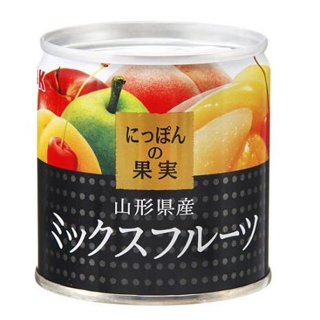 【白ざら糖使用】国産ミックスフルーツＥＯ缶詰Ｘ２４個