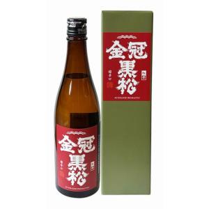 【山口県】【岩国市御庄】【村重酒造】 金冠黒松　紅帯　純米酒　1800ml箱入