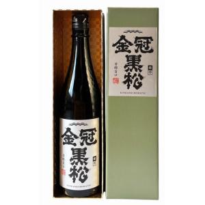 【山口県】【岩国市御庄】【村重酒造】 金冠黒松　銀帯　純米吟醸　720ml　箱入