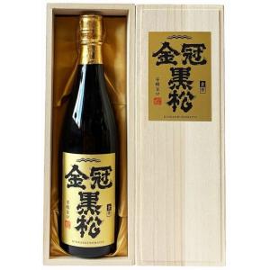 【山口県】【岩国市御庄】【村重酒造】 金冠黒松　金帯　純米大吟醸　720ml木箱入